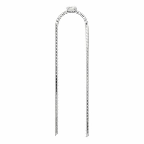 Grondanker 30 cm gegalvaniseerd staal U-profiel
