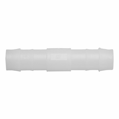 Slangtule recht 12mm 2 stuks in blister