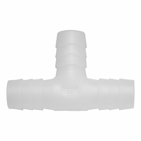 Slangtule T-stuk 19mm in blister