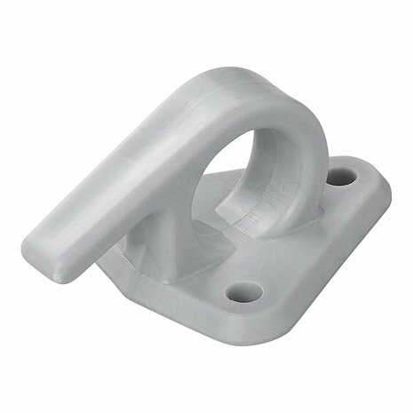 Touwhaak kunststof met oog 48x45mm 5 stuks in blister