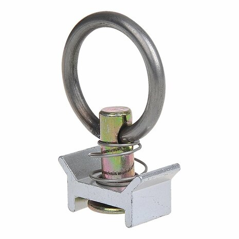 Stud fitting enkel metaal in blister