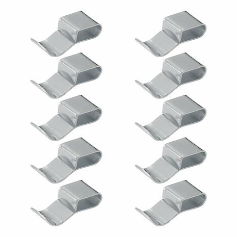 Chassisklem 28mm voor kabel 10 stuks in blister