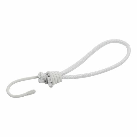 Tentspanner elastisch wit met haak 4 stuks in blister