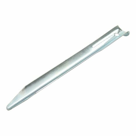 Tentharing 22cm metaal halfrond 10 stuks in polybag