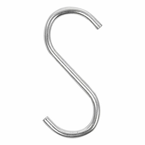 S-haak  dia 4mm 6cm 6 stuks in blister