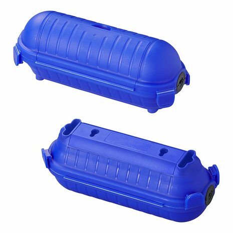 Veiligheidsbox voor Schuko stekkerverbindingen blauw