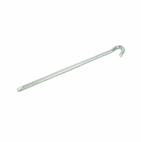 Rotspen 23cm metaal driehoekig 6 stuks in polybag