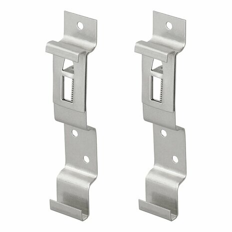 Kentekenplaatklem 2 stuks in blister