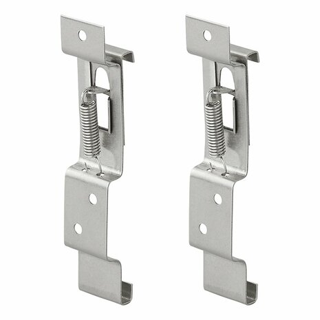 Kentekenplaatklem 2 stuks in blister