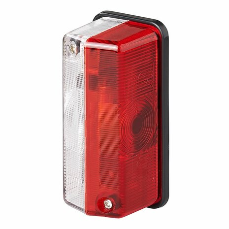 Breedtelicht rood/wit 92x42mm in blister