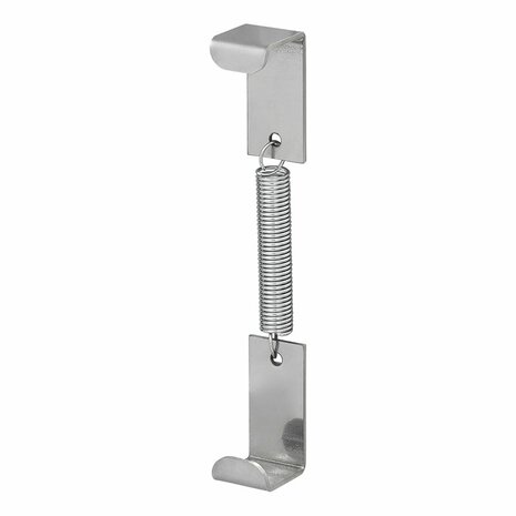 Kentekenplaatklem met veer - set van 4 stuks