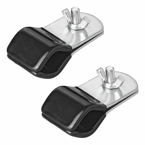 Daksteunklem 25-28mm gecoat 2 stuks in blister