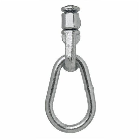 Stud fitting dubbel met ring