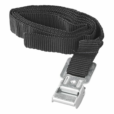 Bindriemen met metalen gesp 18mm-100cm - set van 2 stuks