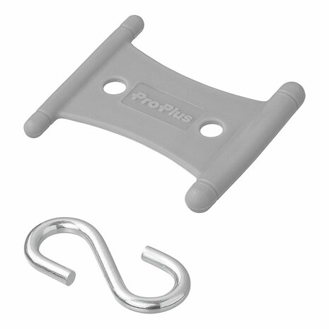 Hanger met S-haak voor tentrail 5/6mm en 7/8mm - set van 6 stuks