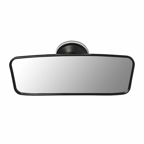 Achteruitkijkspiegel 180x62mm met zuignap