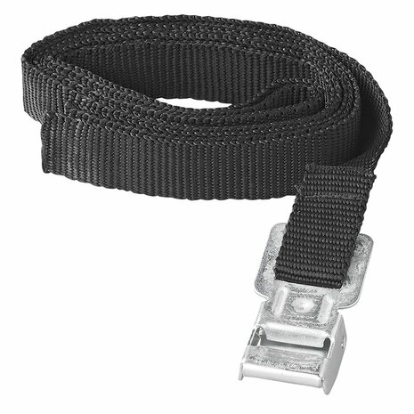 Bindriemen met metalen gesp 1,8-150 cm - set van 2 stuks