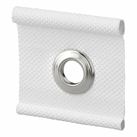 Hanger met oog voor tentrail 5/6mm en 7/8mm - set van 6 stuks