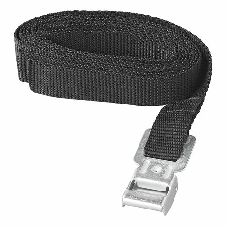 Bindriemen met metalen gesp 18mm-200cm - set van 2 stuks