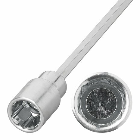 Verlengadapter 540mm 17mm voor hoeksteun