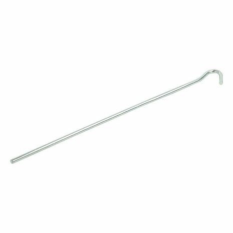 Tentharing 25cm metaal met open oog 10 stuks in polybag