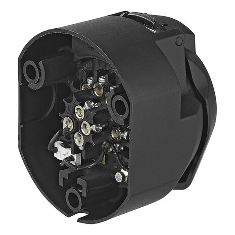 Stekkerdoos 13-polig type Jaeger met micro switch