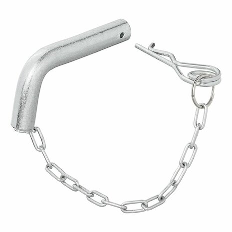 Grendelpen met borgpin en ketting voor steunpoot 341522
