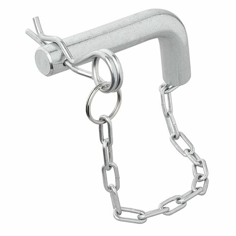 Grendelpen met borgpin en ketting voor steunpoot 341522