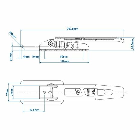 Spansluiting SPP ZB-01C
