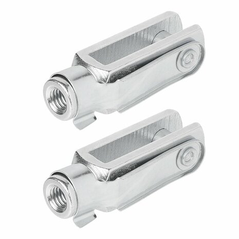 Gaffel M8 58mm - set van 2 stuks in blister