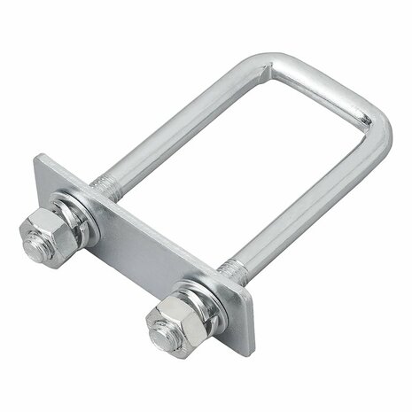 U-beugel 40mm hoekig - set van 2 stuks in blister