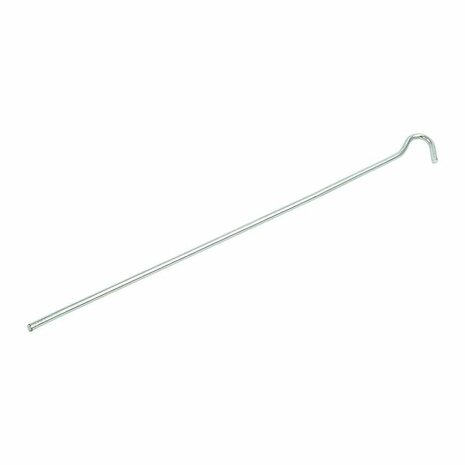 Tentharing 30cm metaal met open oog 10 stuks in polybag
