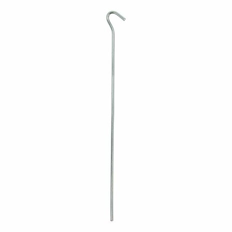 Tentharing 30cm metaal met open oog 10 stuks in polybag