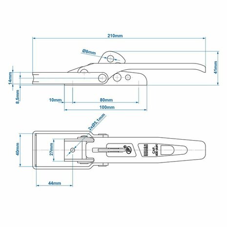 Spansluiting SPP ZB-01A
