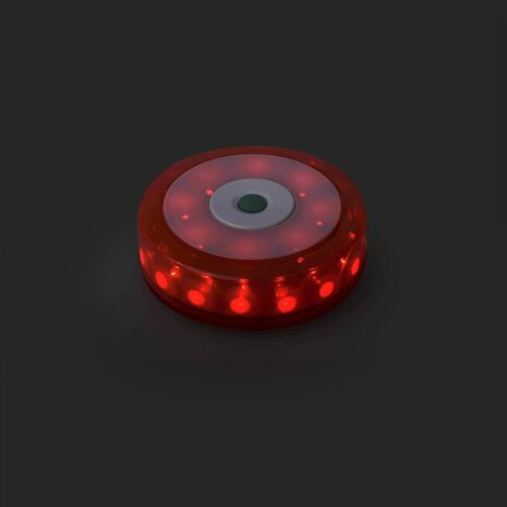 Waarschuwings-disk 16+8LED oranje