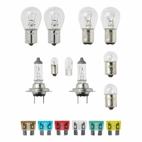Reservelampenset H7 16-delig