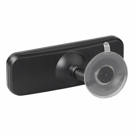 Achteruitkijkspiegel 164 x 55 mm met flexarm 4 cm en zuignap