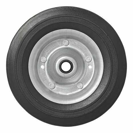 Neuswielband velg metaal met rubberband 200x60mm