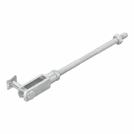 Remstang 160mm met gaffel M8