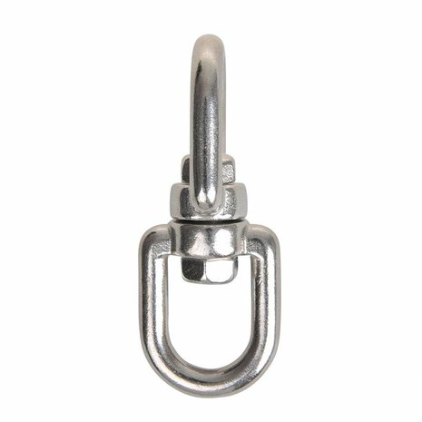 Wartelsluiting 8mm, A4 RVS AISI 316, oog/oog, 2.500 daN