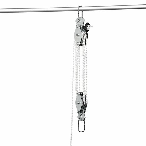 Handtakel met 20M nylon touw