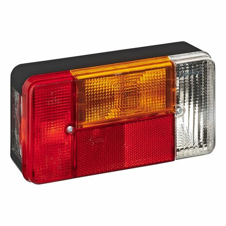 Achterlicht 5 functies 194x104mm rechts