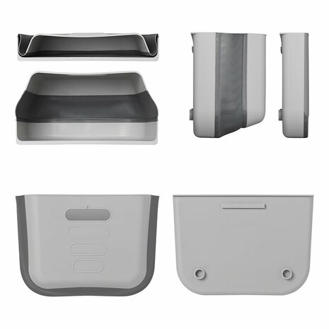 Afvalbak 6L opvouwbaar voor caravan/camper