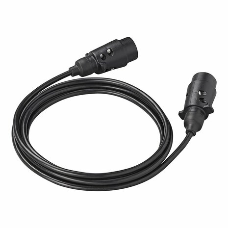 Verlengkabel 3M met 2x stekker 7-polig PVC