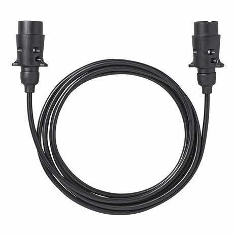 Verlengkabel 3M met 2x stekker 7-polig PVC