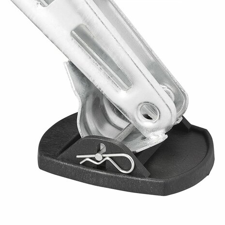 Stabilisatievoeten met metalen pen - set van 4 stuks