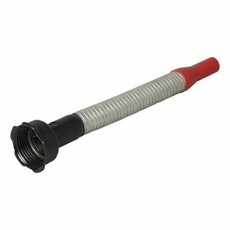 Schenktuit metaal flexibel geschikt voor benzine 20 mm (art. 530090 - 530091 - 530092)
