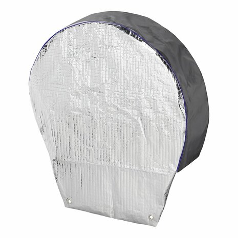 Wielhoes aluminium reflecterend voor 16" banden