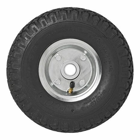 Neuswielband velg metaal met luchtband 260x85mm