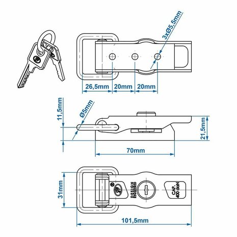 Spansluiting SPP ZB-13